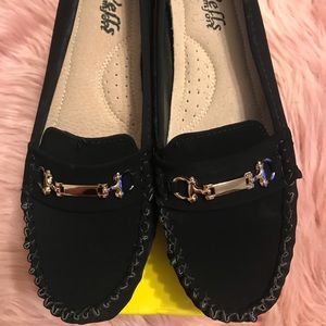 Wells Comfort Black Loafers 10M NIB